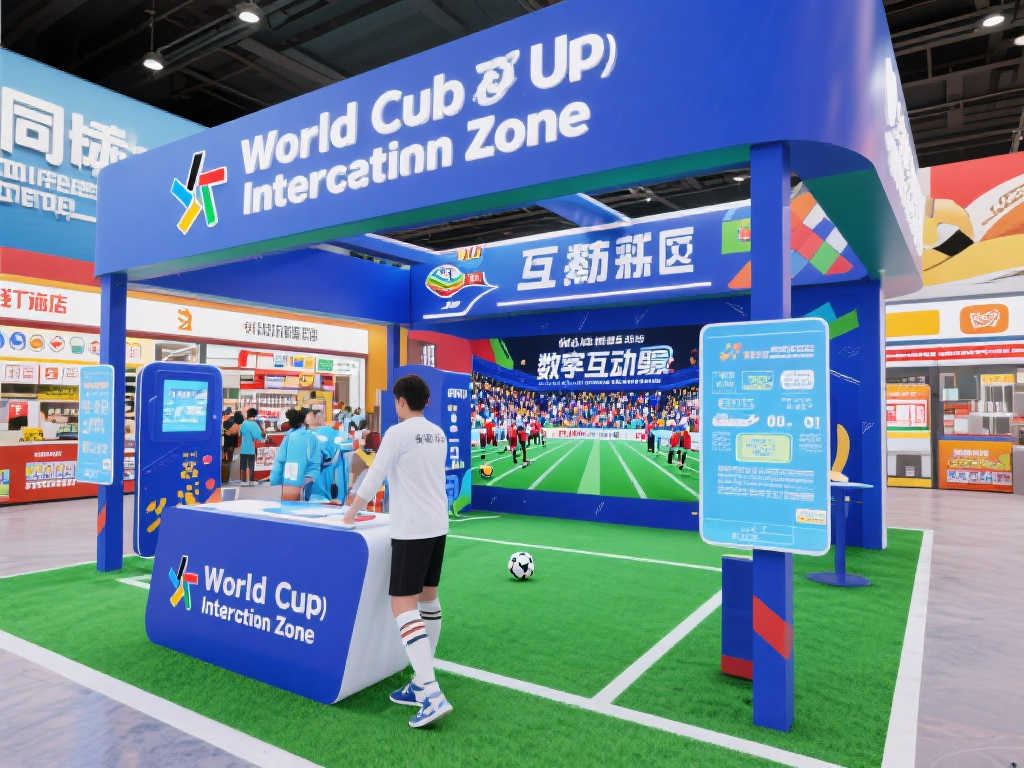 体彩融合虚拟现实技术发布世界杯观赛互动区